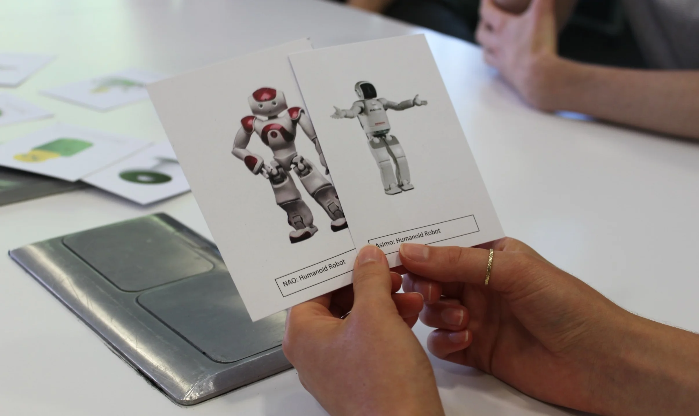 Robot example cards