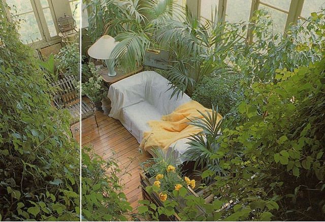 Decorating with plants by Terence Conran, via @oneofa___kind 🌿