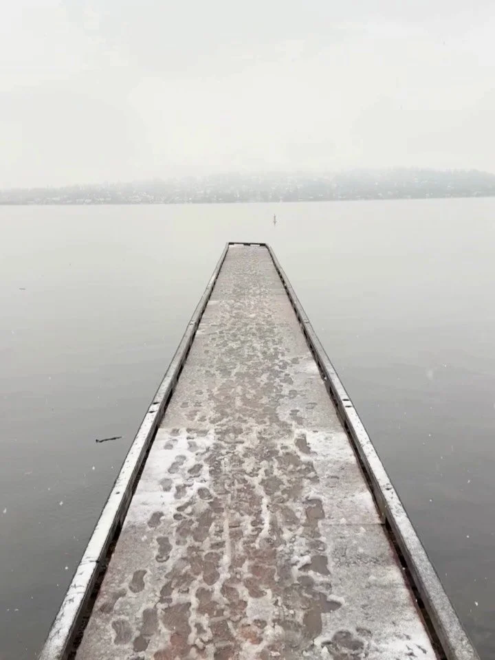 ✌️winter. My last winter in Seattle, 13 years ago, was one of my hardest seasons of life. This was one of my favorite winters to date. There was even, dare I say in 2026, a semblance of magic to it, topped off by experiencing my first Seattle snow.


