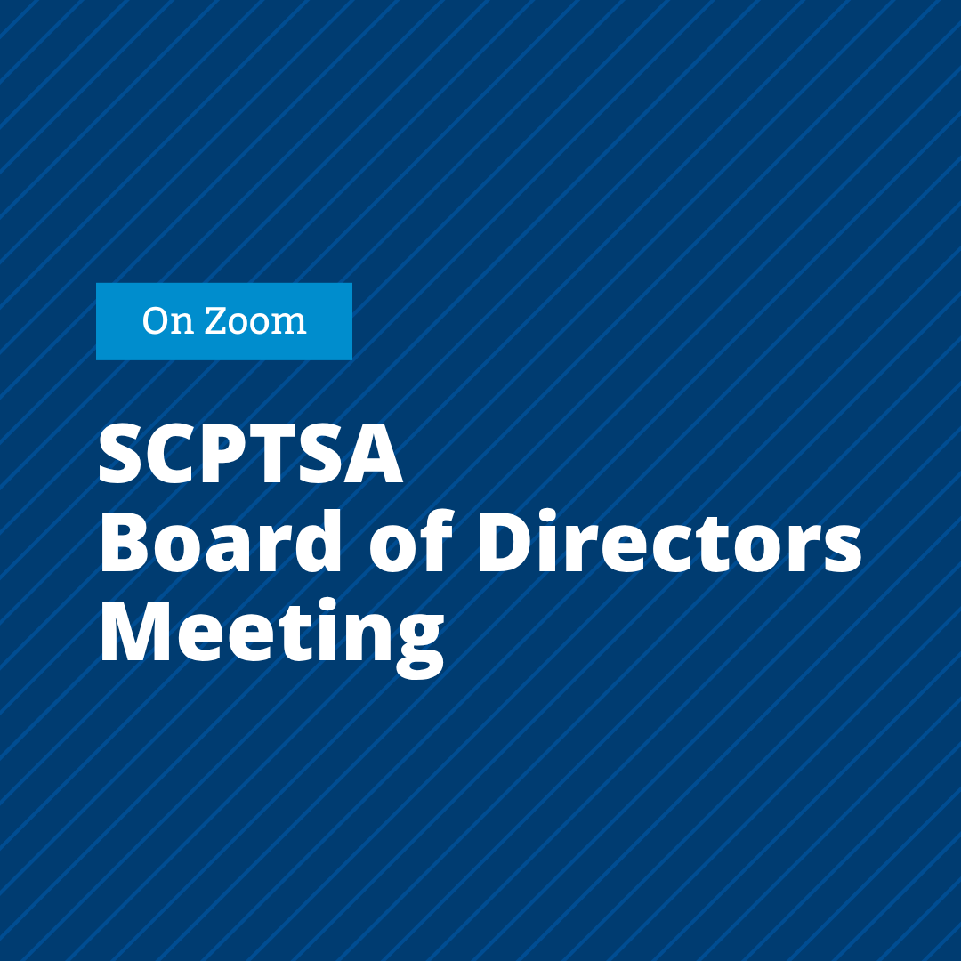 SCPTSA Board of Directors Meeting