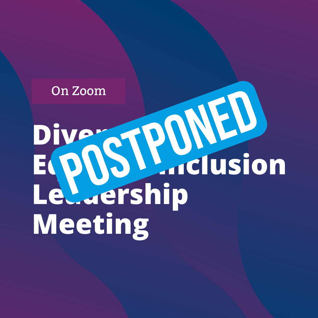 POSTPONED EVENT!! SCPTSA DEI Leadership Meeting