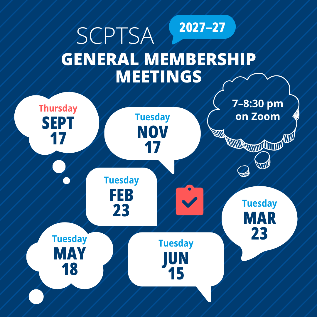 Join us at a General Membership Meeting