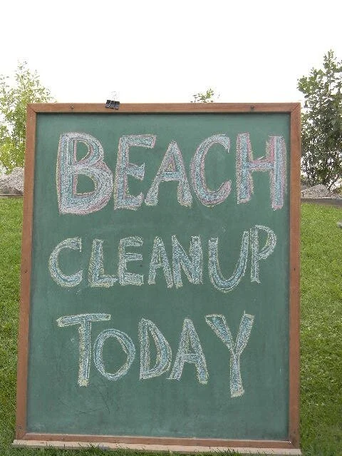 Lake Michigan Beach Cleanup-Sheboygan &amp; Manitowoc Counties