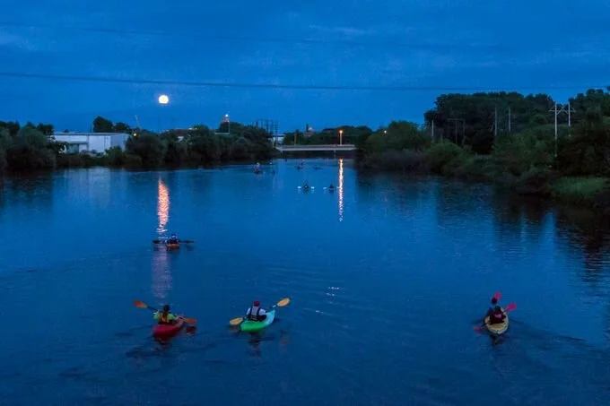Moonlight Paddle-Manitowoc River