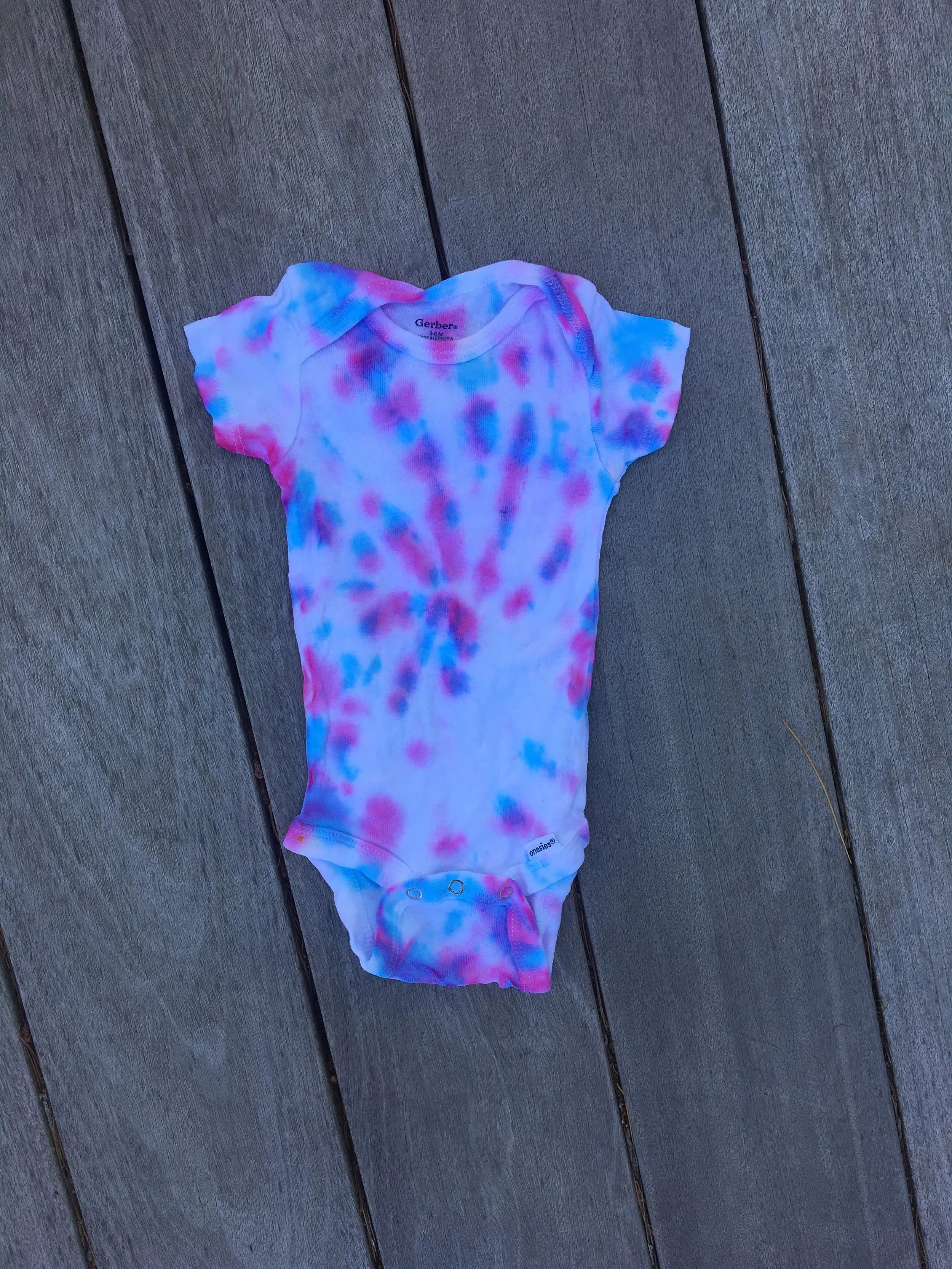 Spiral Baby Onesie - 3-6 M