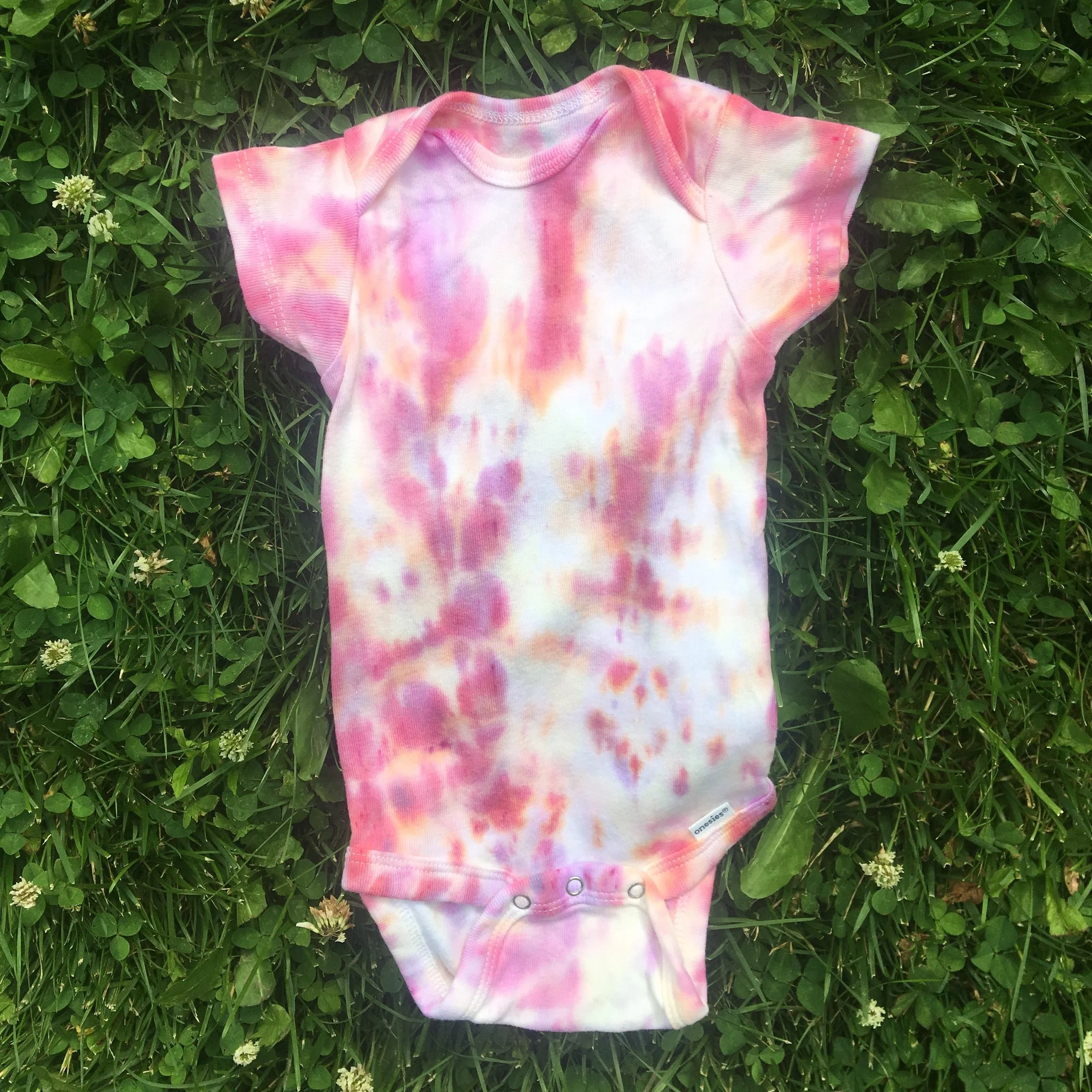 Pink Ice Baby Onesie - 6-9 M