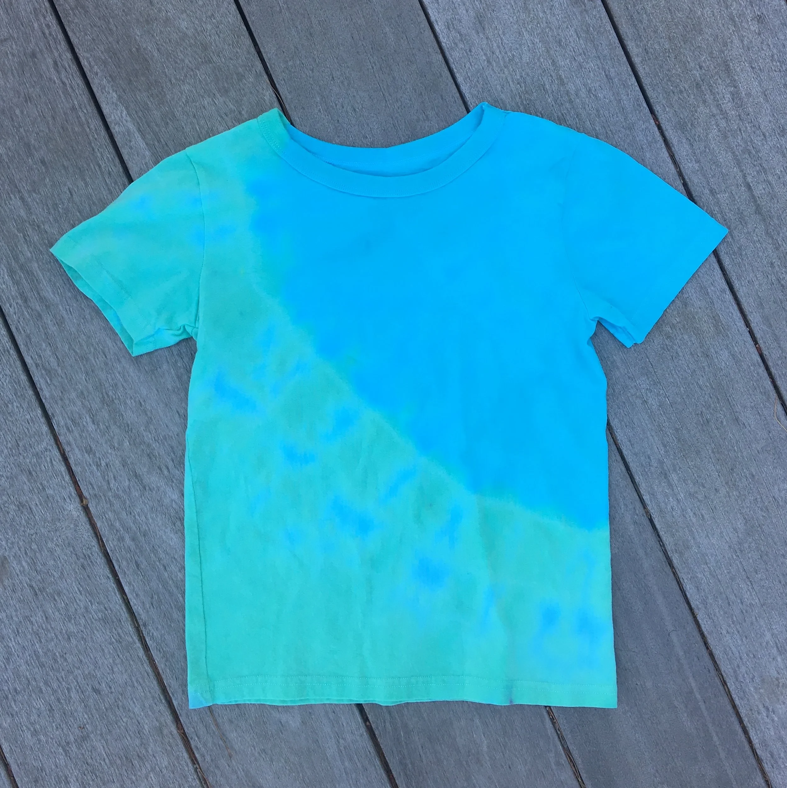 Algae Half/Half Tee - kids M