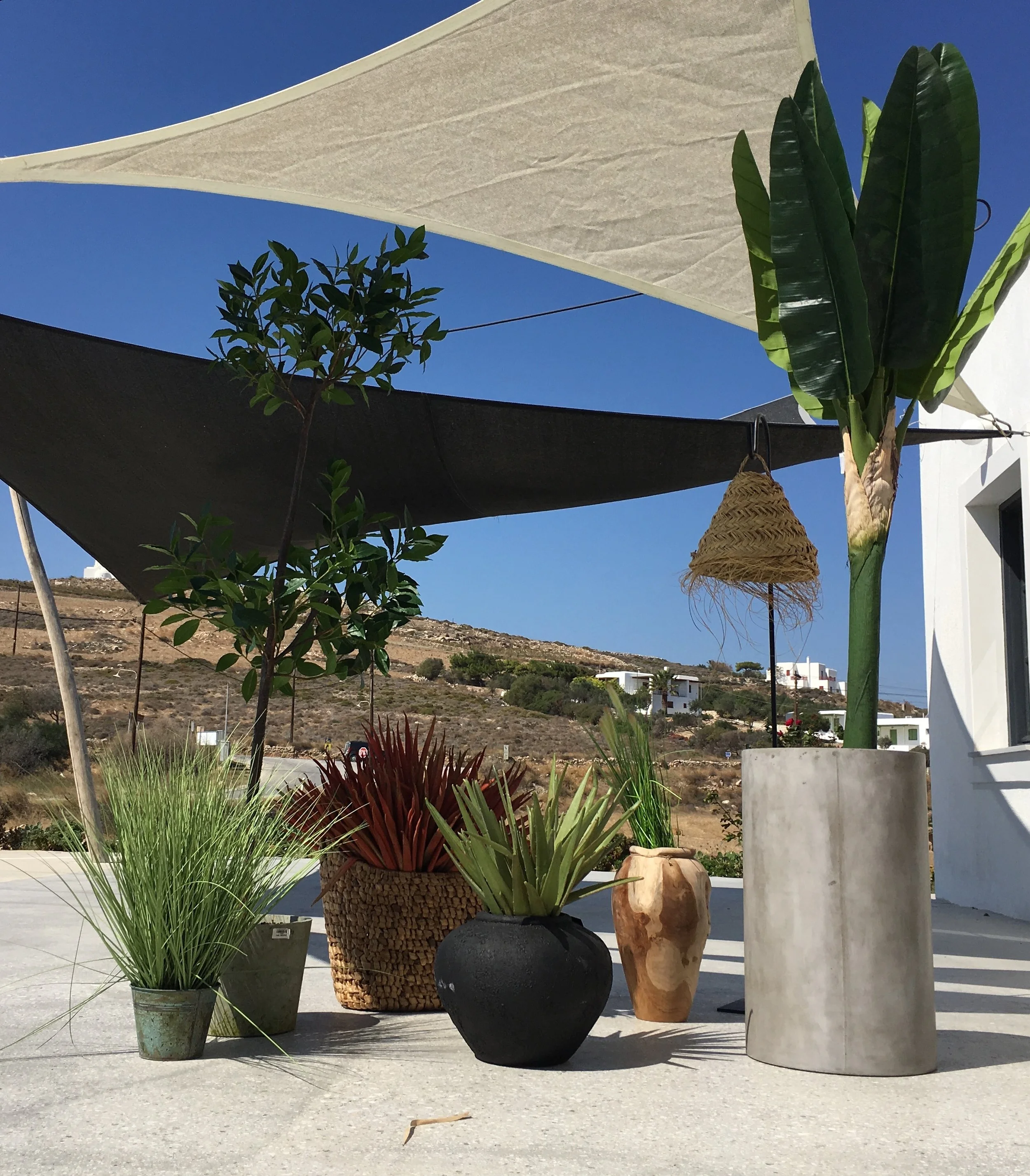 Triangle shade sail