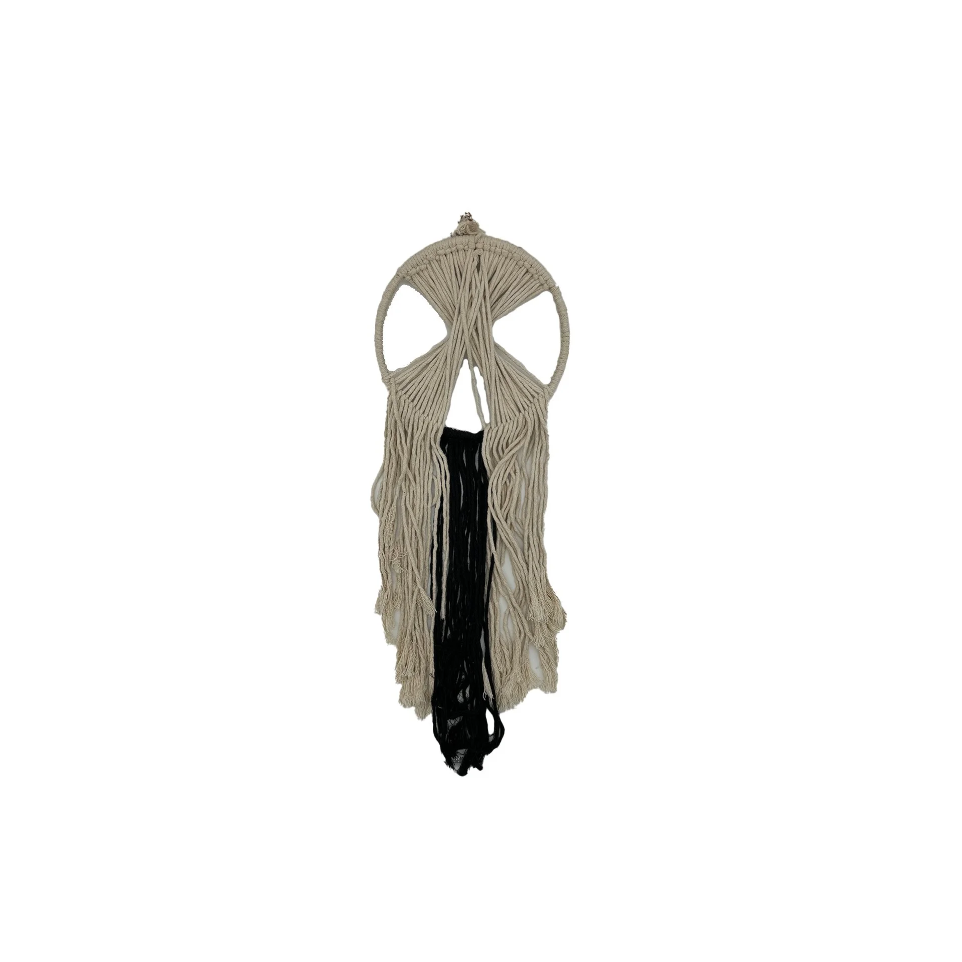MACRAME BEIGE BLACK