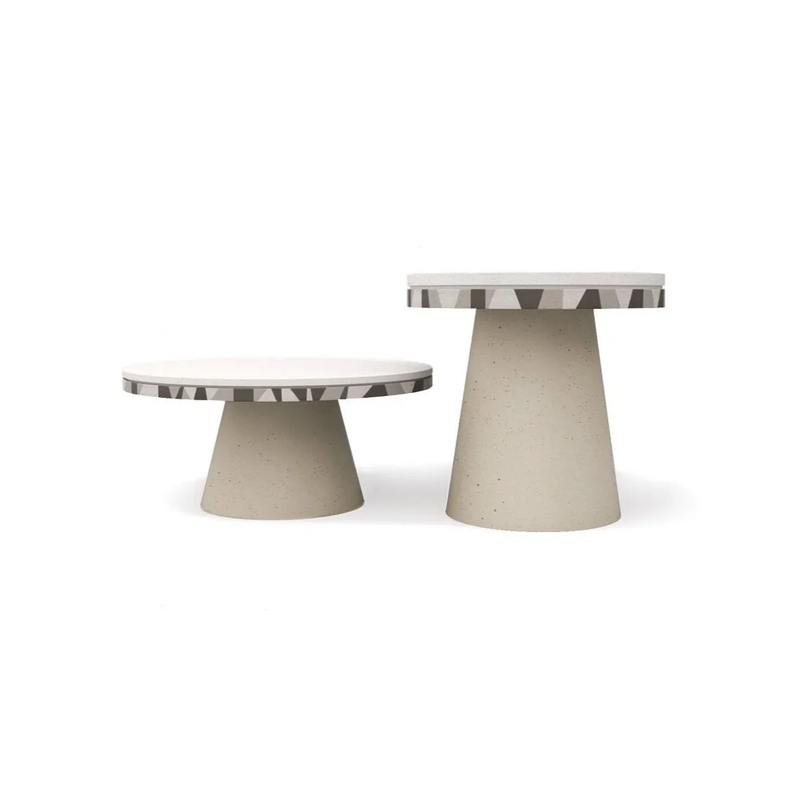 DJEMBE SIDE TABLE SET
