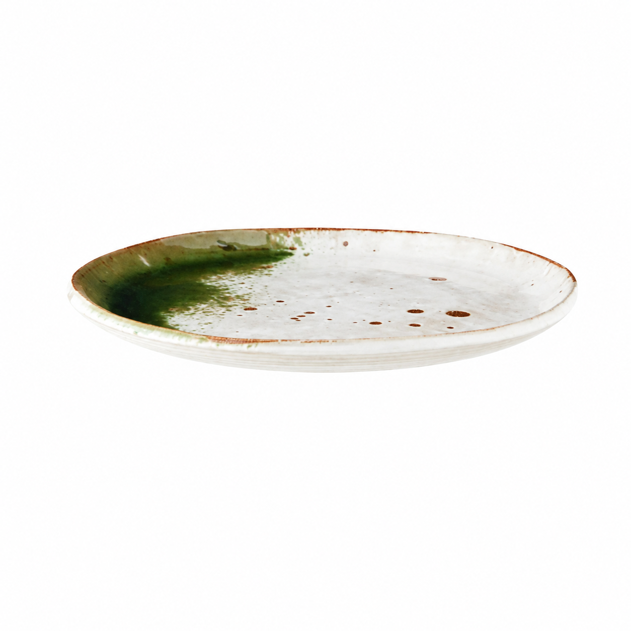 Stoneware lunch plate