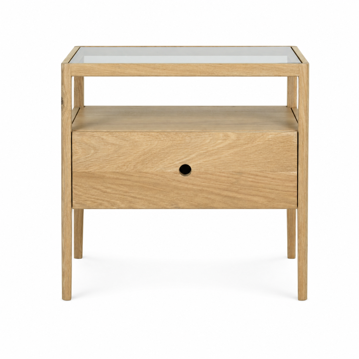 SPINDLE BEDSIDE TABLE