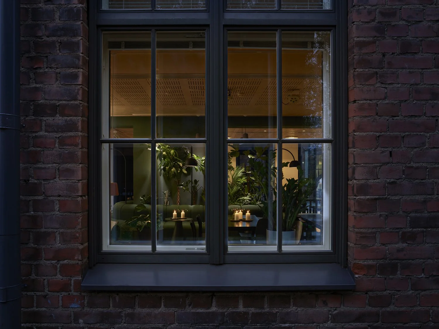 Korundi cafe jouluikkuna