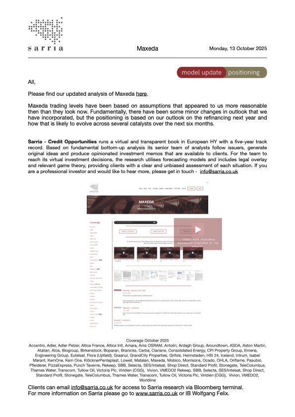 Maxeda Credit Research Analysis, Capital Structure.png
