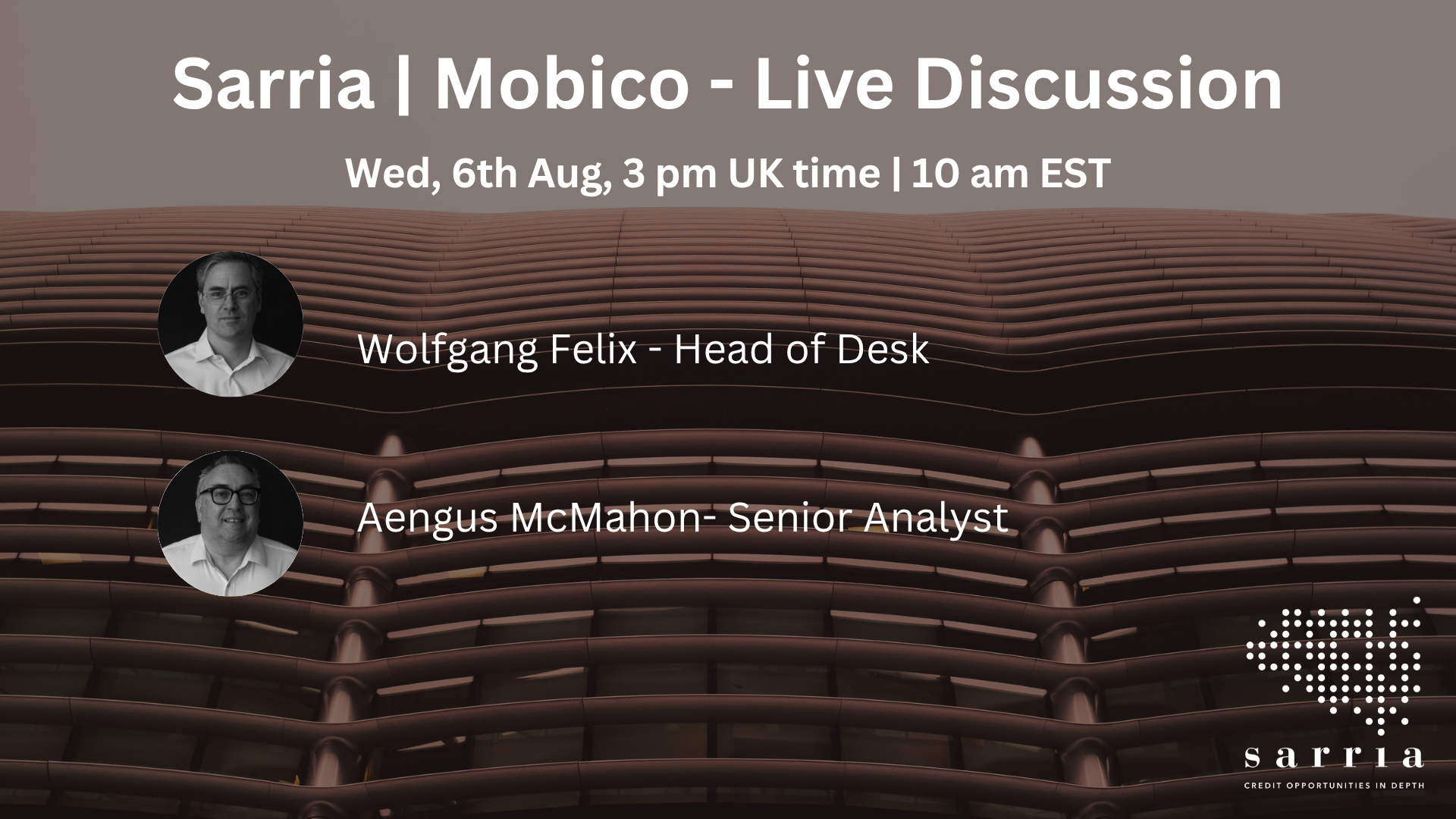 Mobico Live Discussion is now available on the website