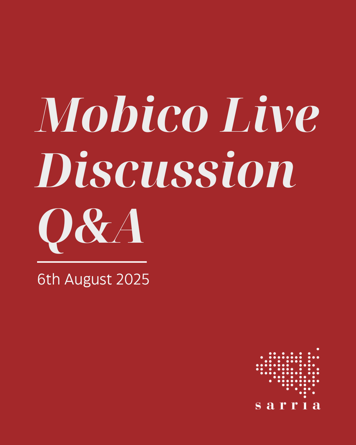 Mobico - Q&amp;A