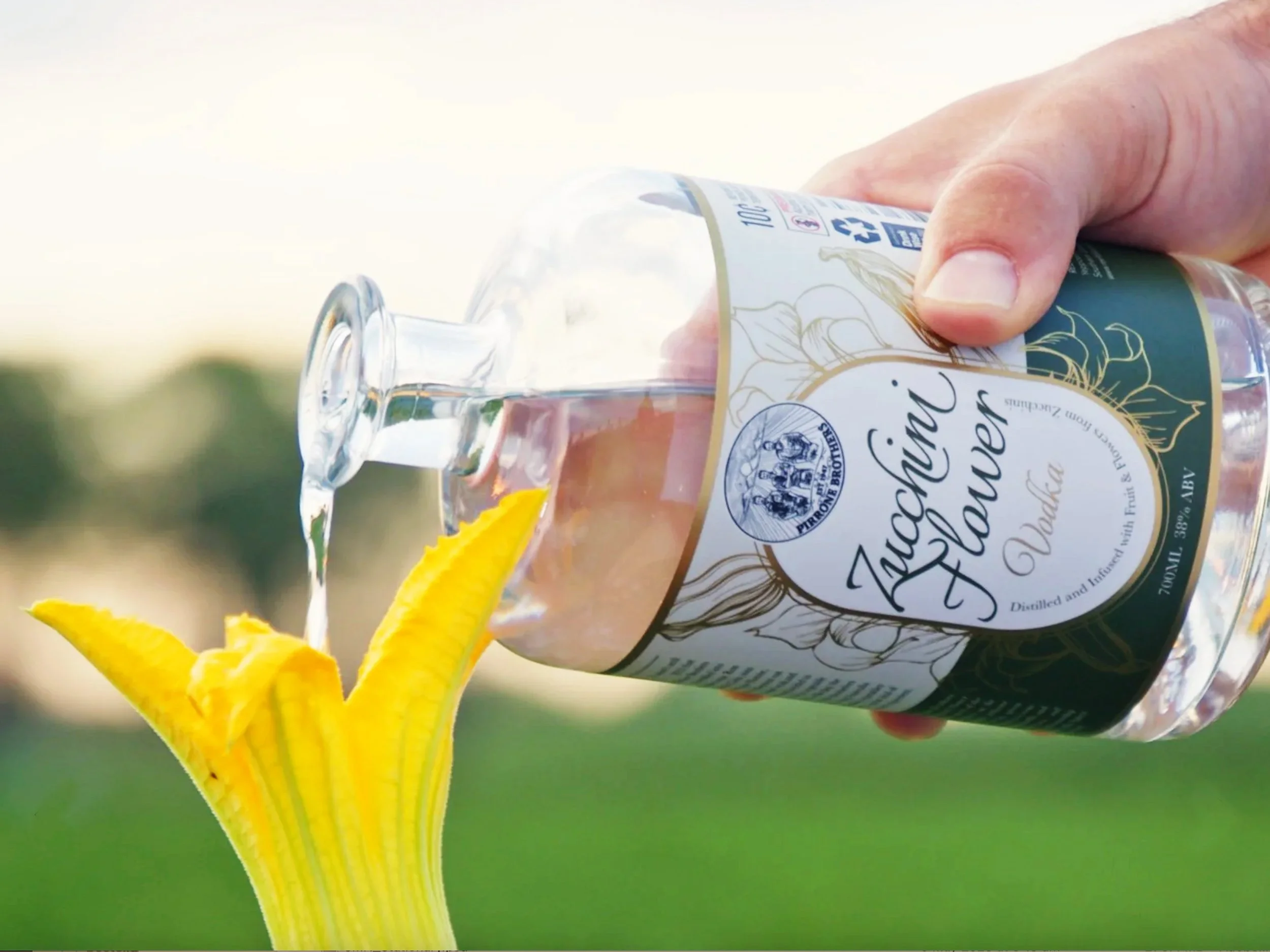 Pirrone Brothers - Vodka Label
