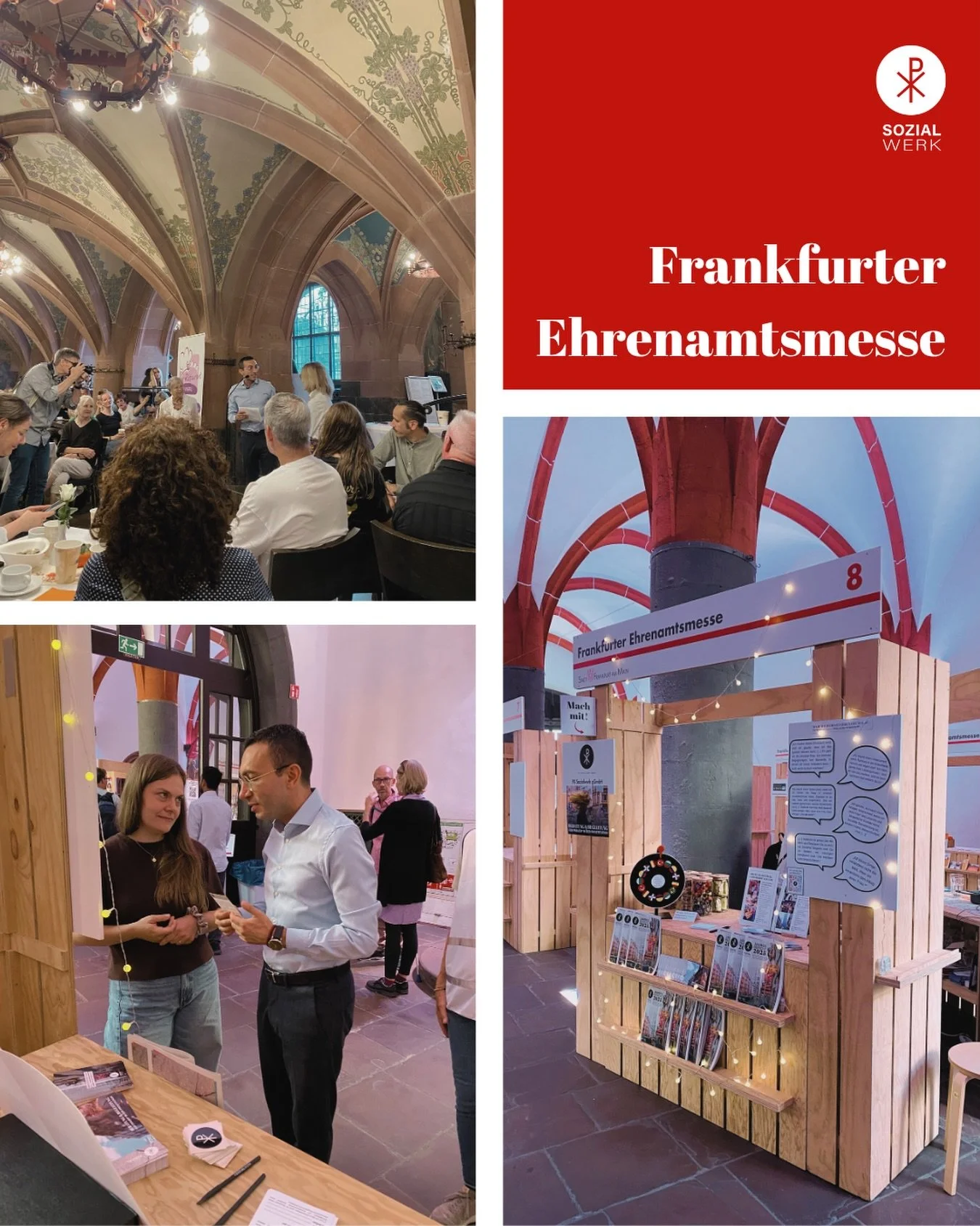 Am Samstag waren wir auf der Frankfurter Ehrenamtsmesse &ndash; und was f&uuml;r ein sch&ouml;ner Tag das war! ✨

Gemeinsam mit vielen anderen gro&szlig;artigen Organisationen haben wir f&uuml;r das Ehrenamt geworben und mit Interessierten &uuml;ber 