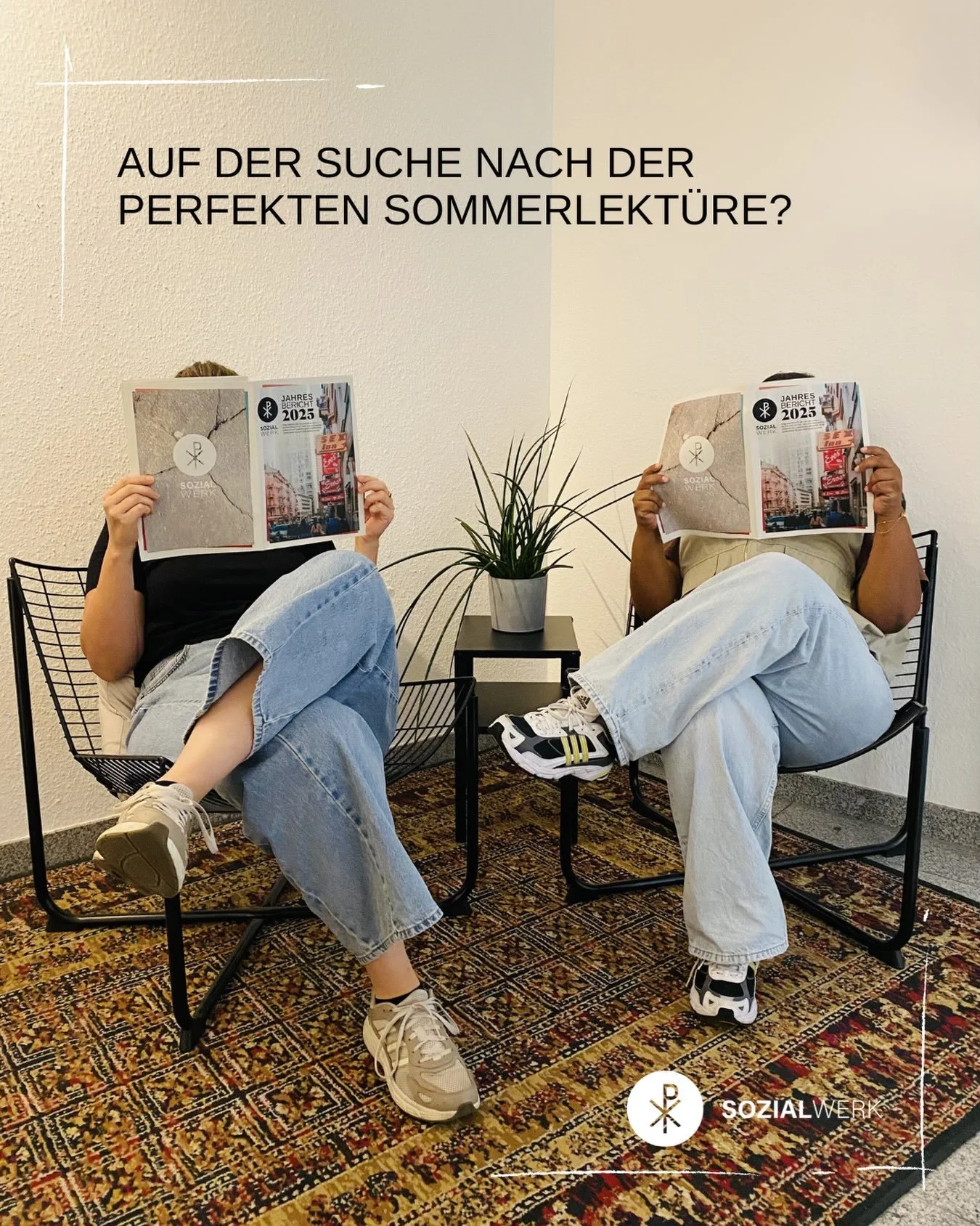 PSA: Unser Drucker l&auml;uft grade hei&szlig; und druckt unseren Jahresbericht 2025! 

Es gibt ihn als Druckversion und als Digitalversion in unserem Newsletter oder auf der Website.

Was steckt drin? Geschichten aus 2025, Updates &uuml;ber aktuelle