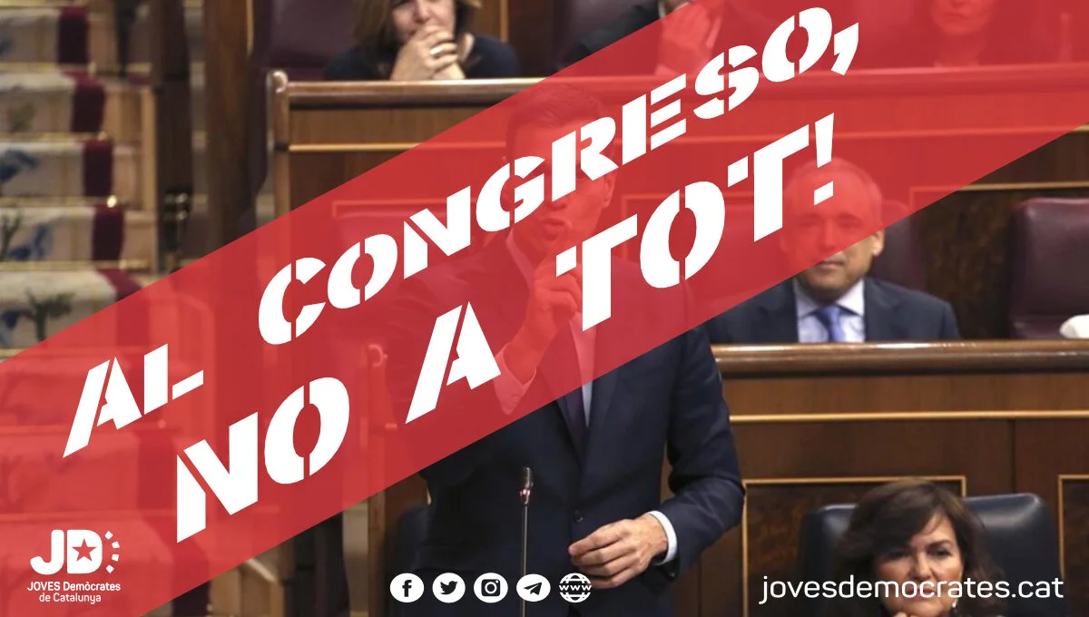 NO a Sánchez, SÍ al mandat de l'1-O!