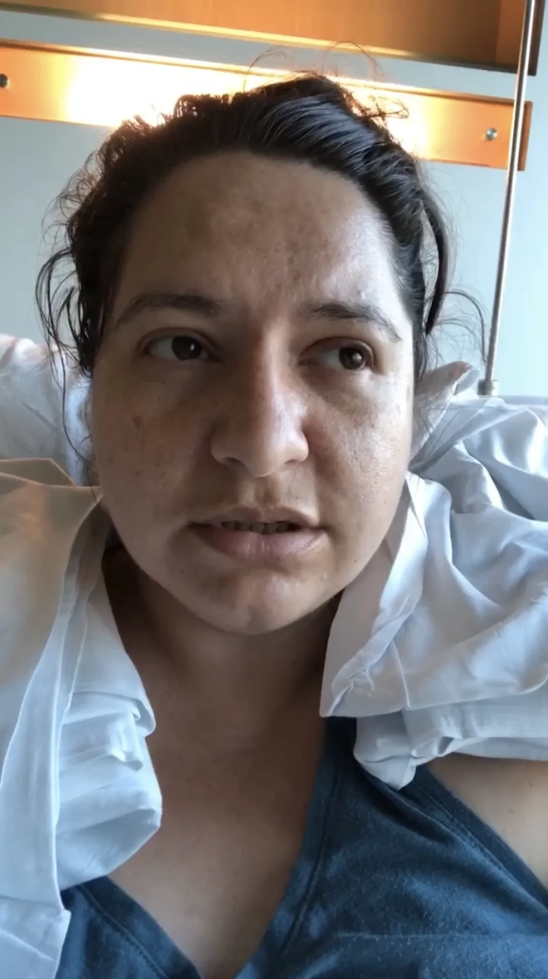 Uncomfortable, weighted down with heat packs and questioning my decisions.