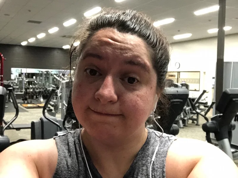 The gym became my safe place to vent out all my anxiety