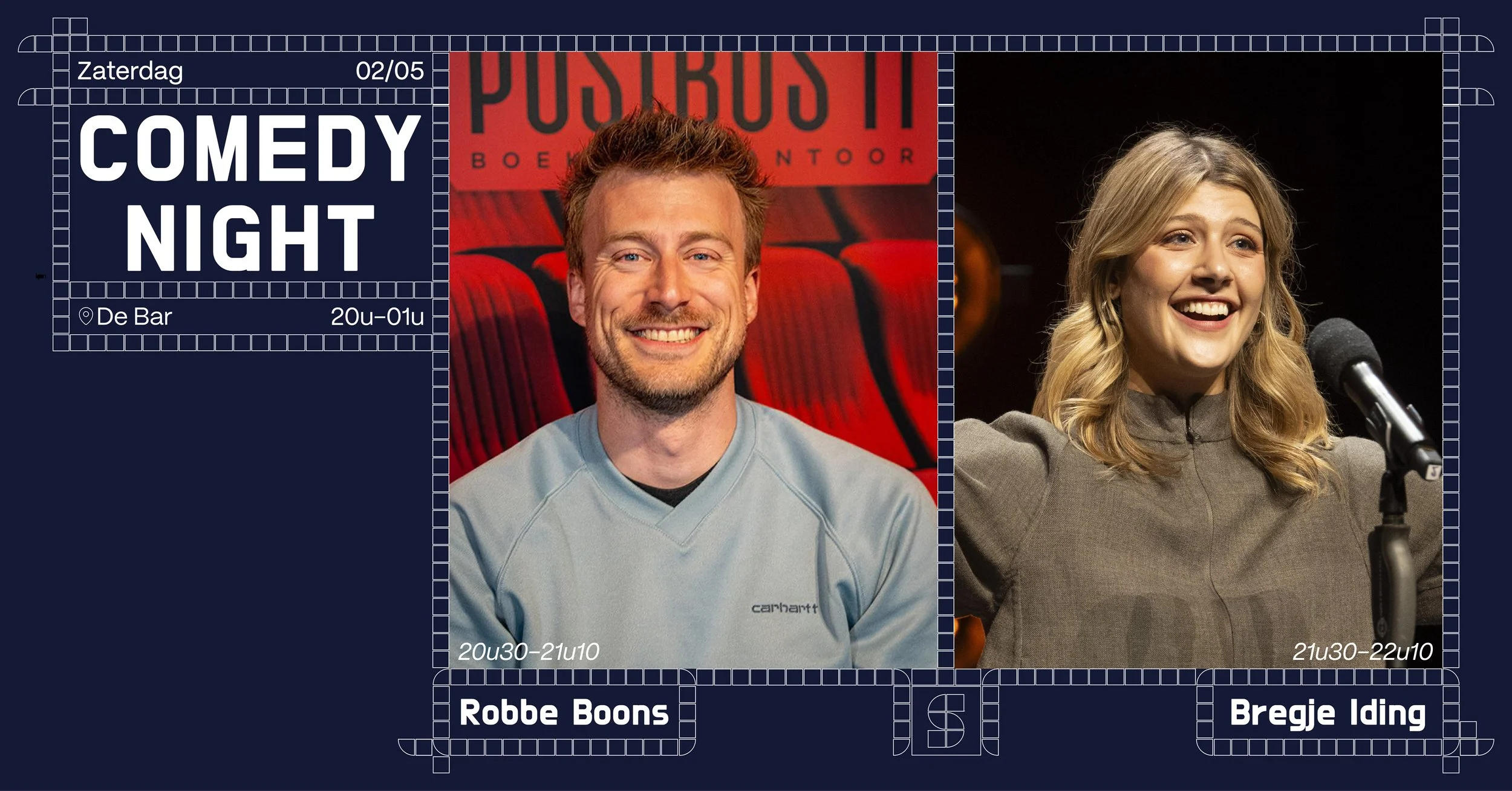 Comedy Night: Bregje Iding &amp; Robbe Boons
