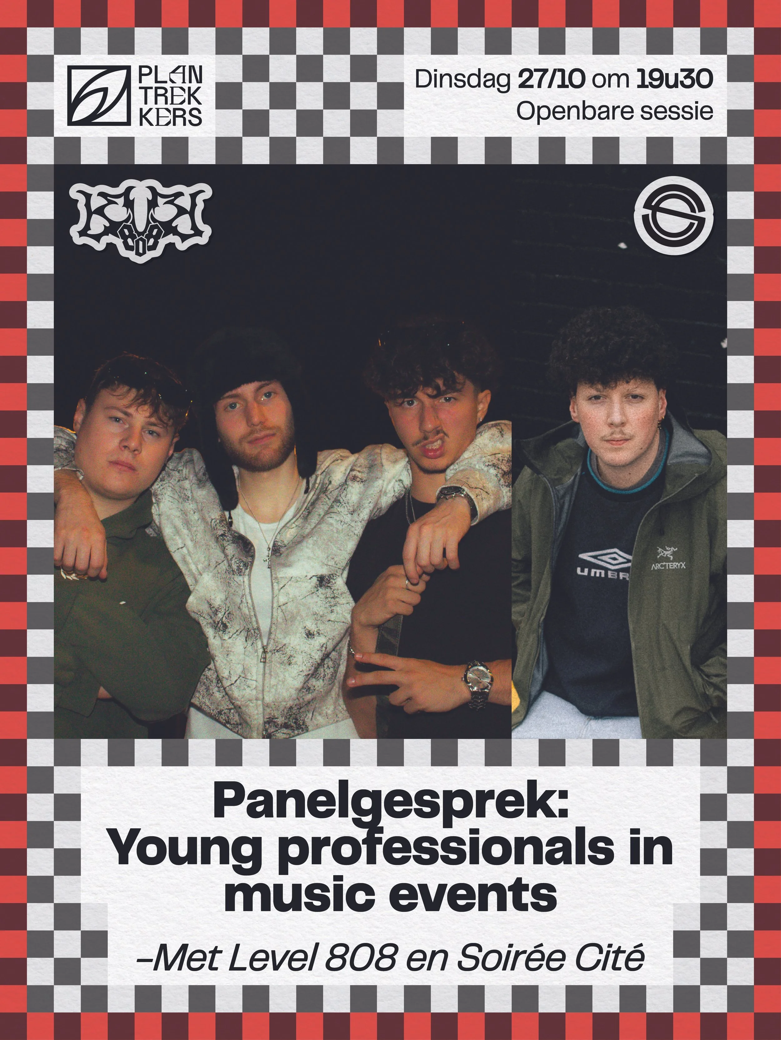 Panelgesprek: Young Professionals in Music Events (Level 808 x Soirée Cité)
