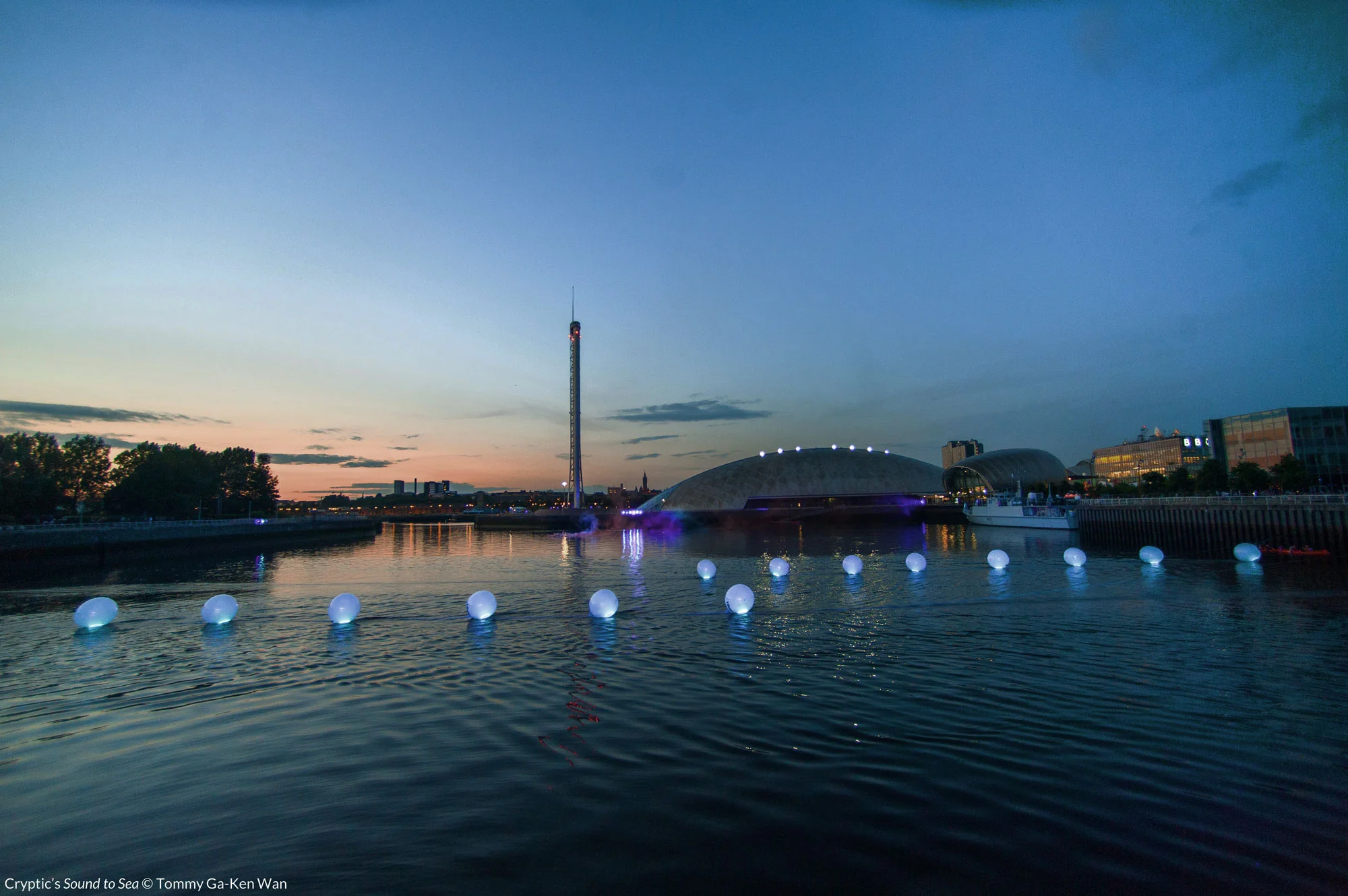  Designer for the Cryptic event ‘Sound to the Sea’ during the Commonwealth Games Glasgow.   photo credit © Tommy Ga Ken Wan 
