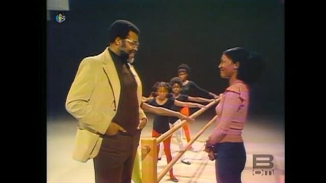 The incandescently beautiful and talented Paula Kelly talking to the inimitable James Earl Jones about her work teaching dance at the Mafundi Institute in Watts, on Jones' television series 'Black Omnibus', 1973. 'Black Omnibus' was &ldquo;the first 