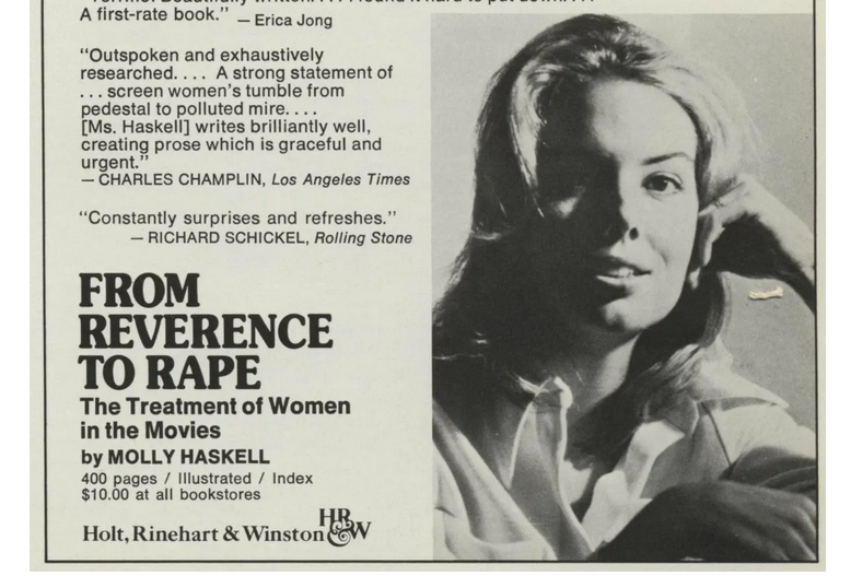Molly Haskell on Feminism and Film: Fashion Historian's Perspective