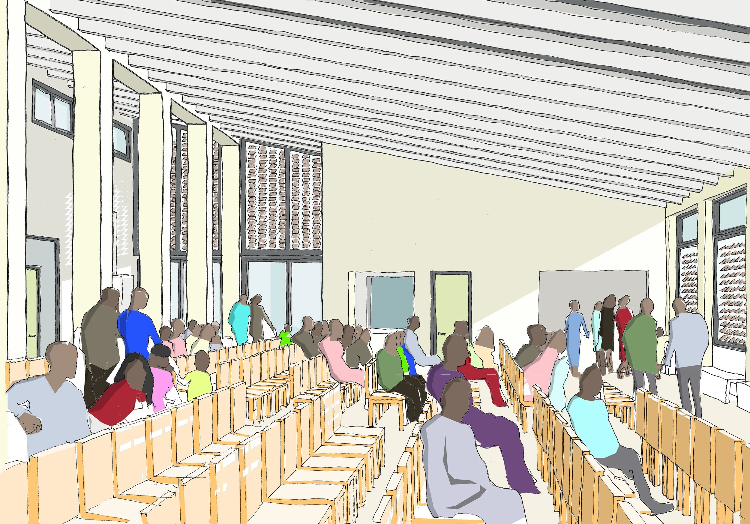 Proposed sketch of outpatients