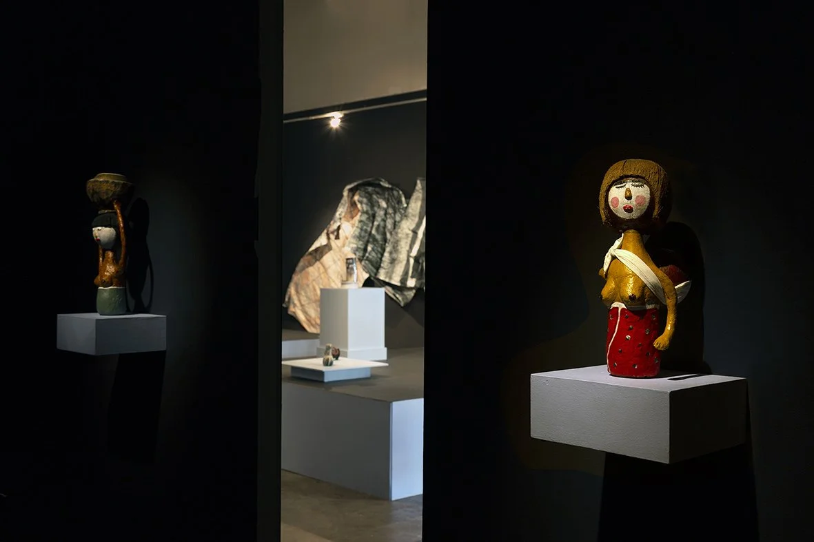 NCCA Exhibition install