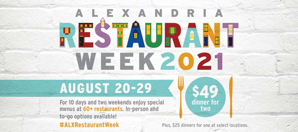 Alexandria Restaurant Week 2021