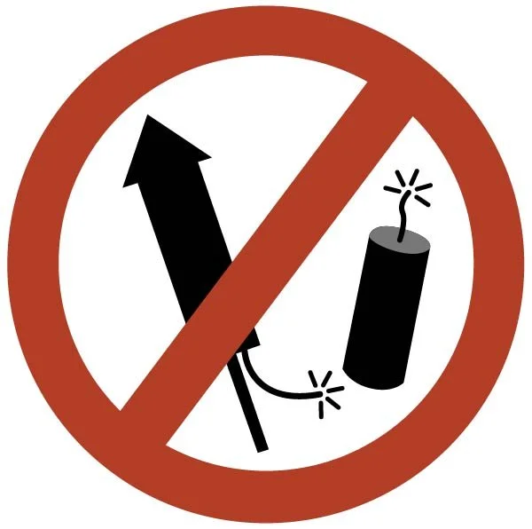 Fireworks Use Illegal