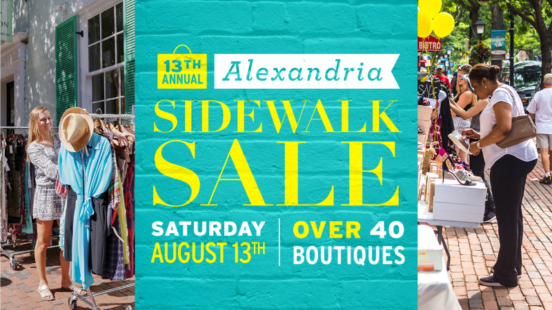 Alexandria Sidewalk Sale