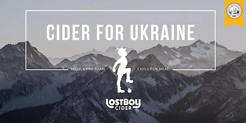 Lost Boy Cider for Ukraine Event