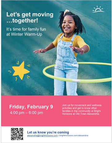 Bright Horizons Winter Warm-Up