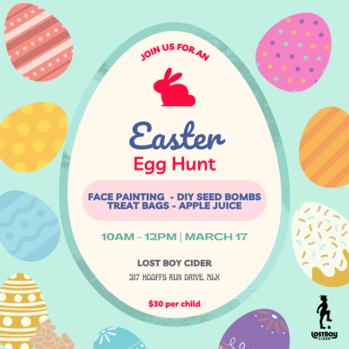 Lost Boy Cider's Annual Egg Hut
