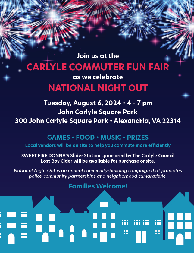 Carlyle Commuter Fun Fair + National Night Out