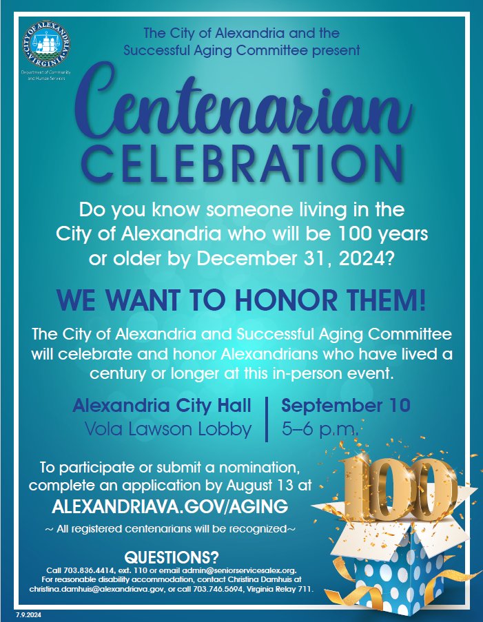 Centenarian Celebration