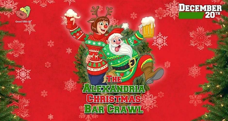 Alexandria Christmas Bar Crawl