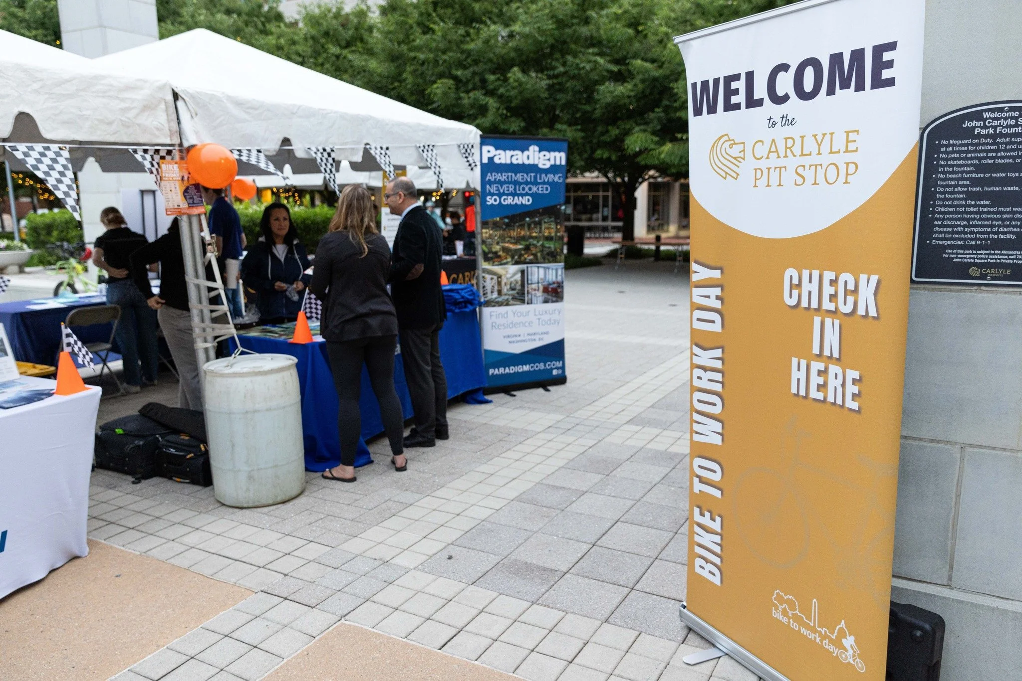 Sponsor The Carlyle&nbsp;Bike to Work Day Pit Stop