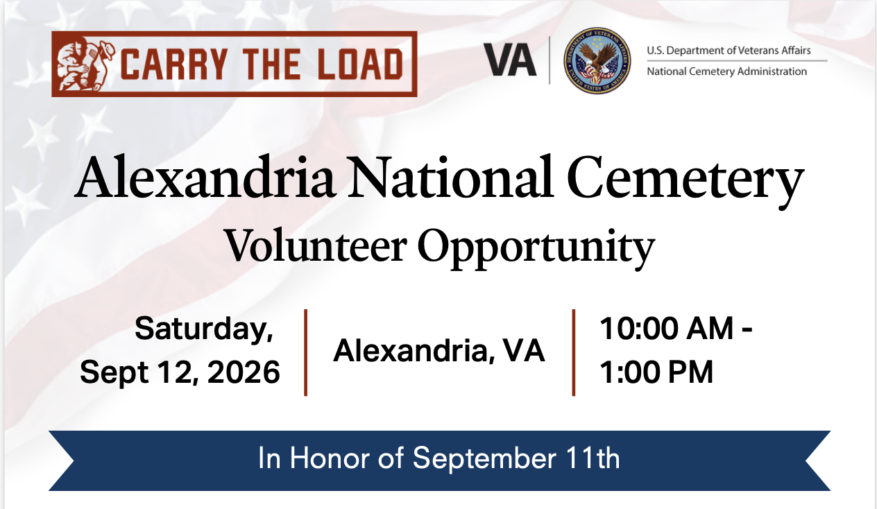 Alexandria National Cemetery:National Day of Service and Remembrance