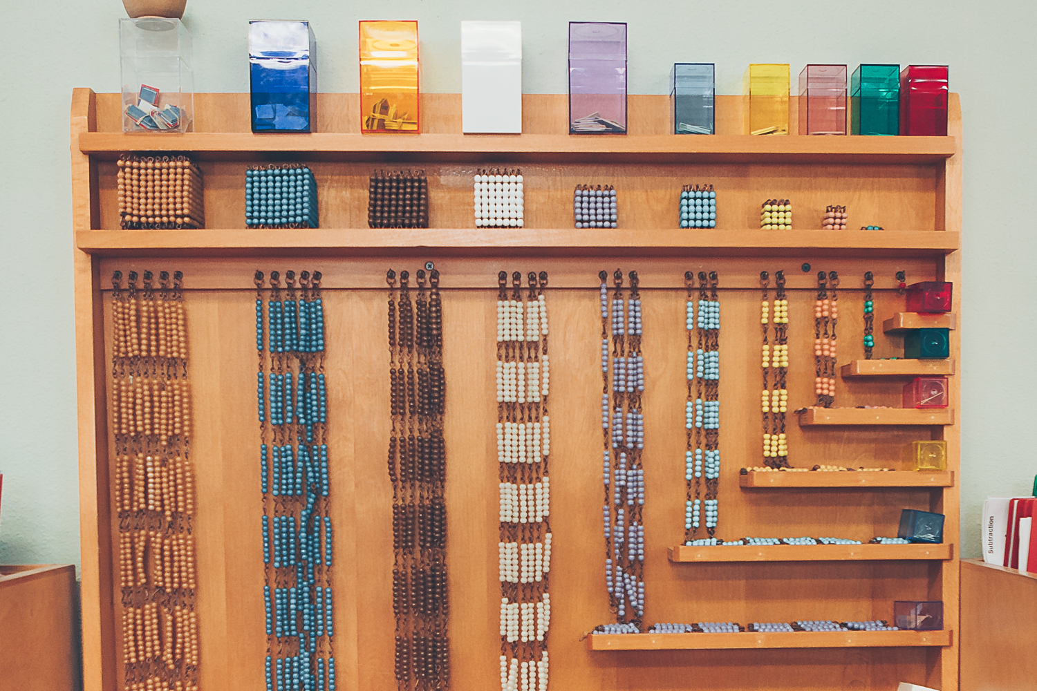 Mathematics: Bead Cabinet