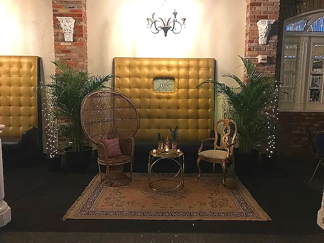 Beautiful seating area