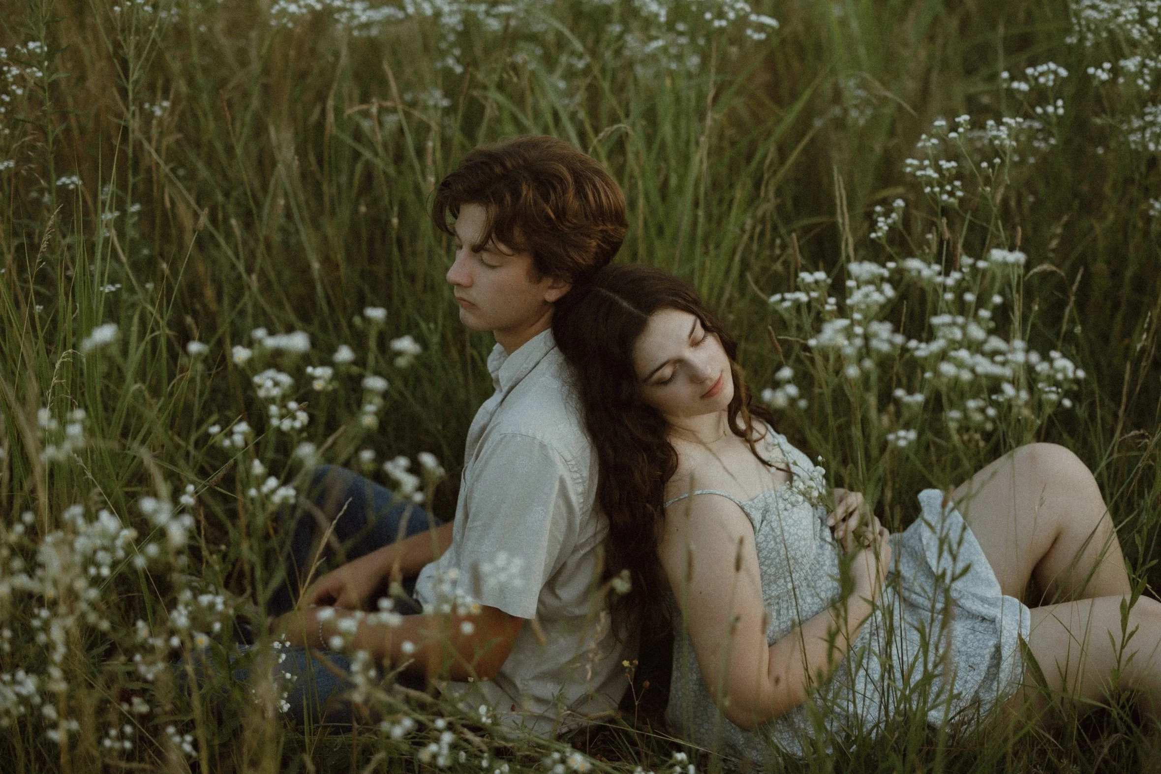Chandler + Jack - Summer Field Couples Session