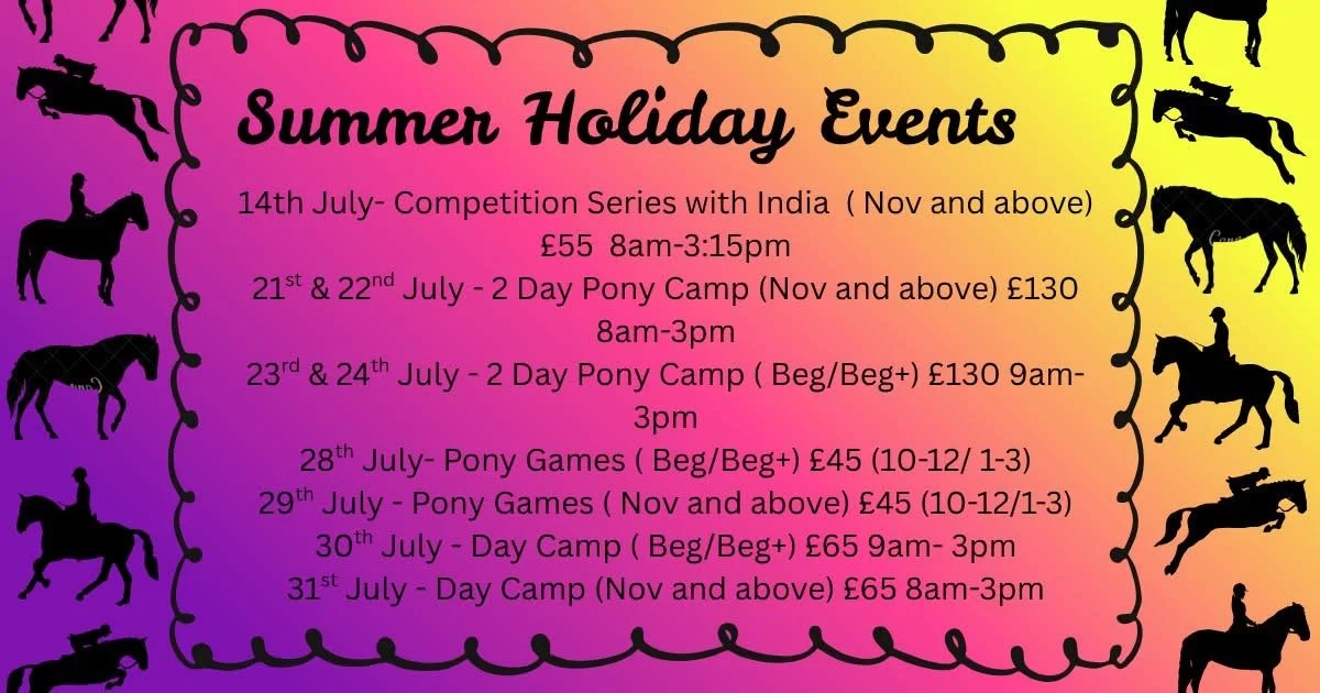 Summer Holiday Programme - July 2026