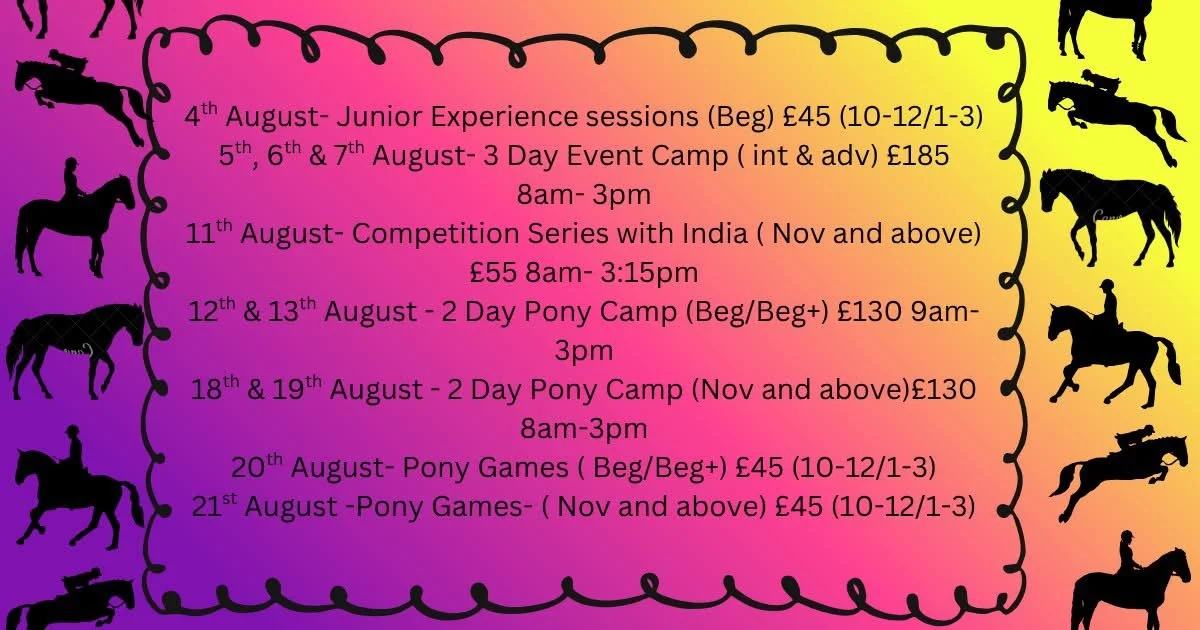 Summer Holiday Programme - August