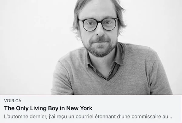 The Only Living Boy In New York